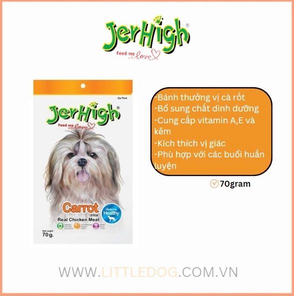 Jerhigh - Que Thưởng Mềm Cho Chó (70g/400g)