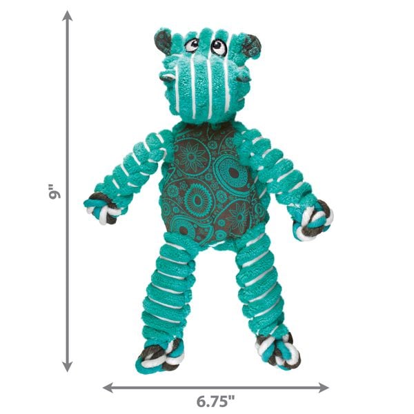 Kong Floppy Hippo - Đồ chơi Kong con hà mã dây thừng (S/M, M/L)