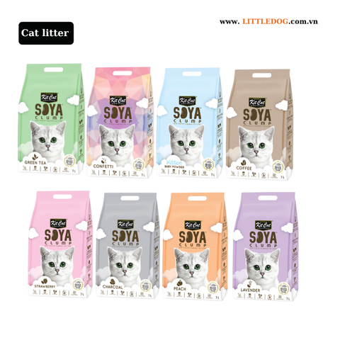 Cát Đậu Nành Kit Cat - Soya Clump Cat Litter - 7L