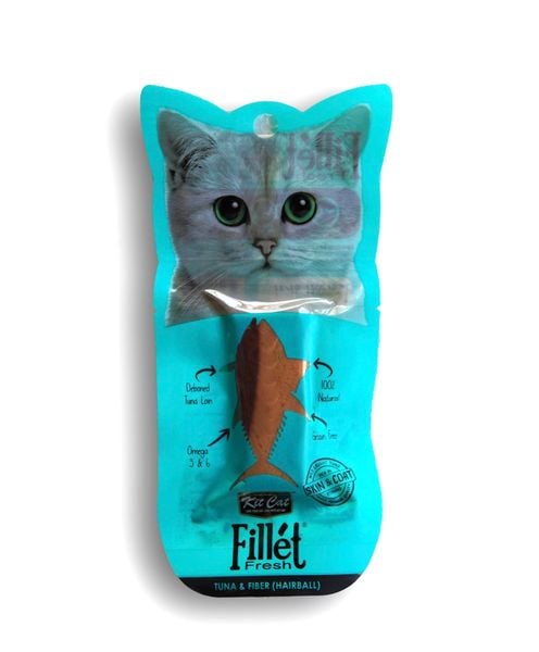 Fillet Fresh KitCat Thịt Nguyên Miếng Cao Cấp Cho Mèo - Gói 30g