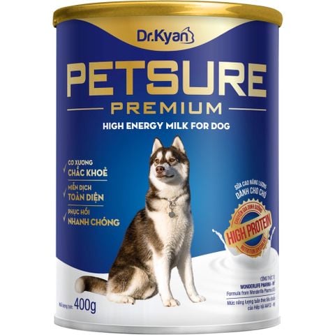 Dr.Kyan Sữa Bột Cho Chó Petsure 400g