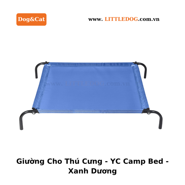 Giường Cho Thú Cưng - YC Camp Bed - Xanh Dương