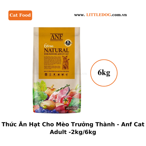 ANF Thức Ăn Hạt Cho Mèo Trưởng Thành - Cat Adult
