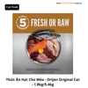 Thức Ăn Hạt Cho Mèo - Orijen Cat Original - 1.8kg/5.4kg