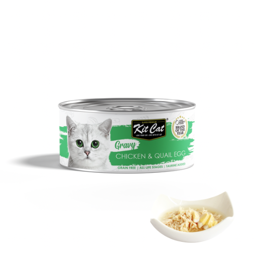 Pate Kit Cat Gravy 70g - Vị Gà/Cá Ngừ Dạng Sốt