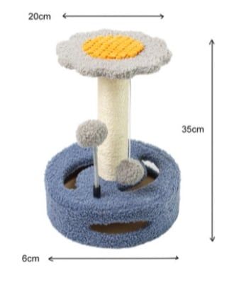 Trụ Cào Jian Bông Hoa 232425 - Jian Cat Tree Flower232425