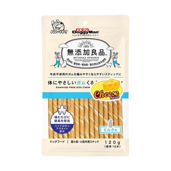 DoggyMan – Que Gặm Hương Phô Mai 120g