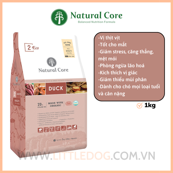 Natural Core Thịt Vịt- Duck 2ECO (1KG)