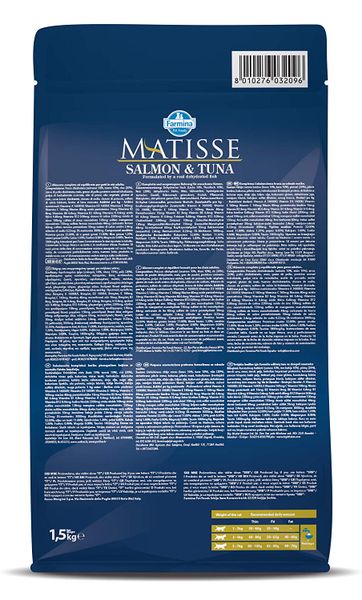 N&D Matisse Mèo Trưởng Thành CáHồi&CáNgừ 1.5kg - CAT Adult Salmon&Tuna 1.5kg