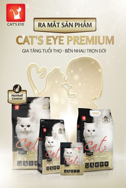 Thức Ăn Hạt Cho Mèo Mọi Lứa Tuổi - Cat's Eye Premium - 1.5kg