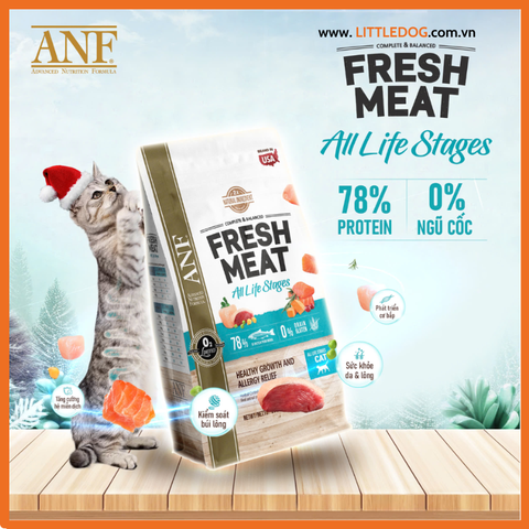 ANF Fresh Meat All Life Stages Dành Cho Mèo 1,6kg