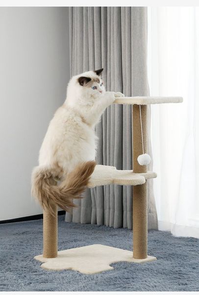 Trụ Cào Mèo YC Trắng - YC Cat Tree White PD