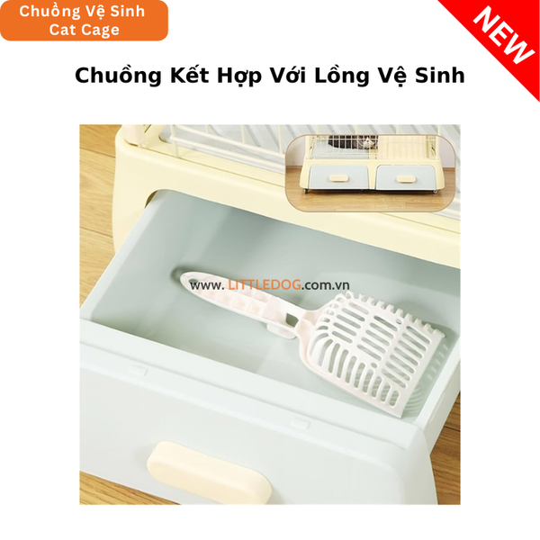 Chuồng Mèo Cao Cấp - 2 tầng / 3 tầng
