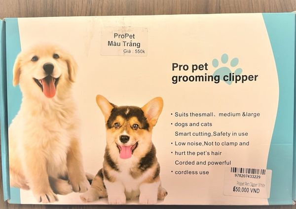 PET CLIPPER - PROPET BASIC WHITE