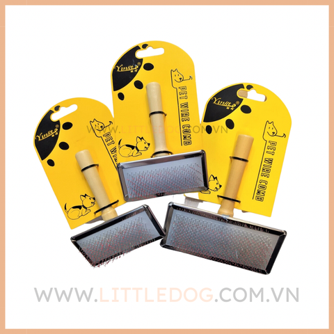 YT Pet Brushes YellowDot - Lược tạo kiểu lông (S/M/L)