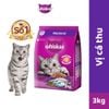 Thức ăn hạt khô Whiskas cho Mèo trưởng thành 3kg