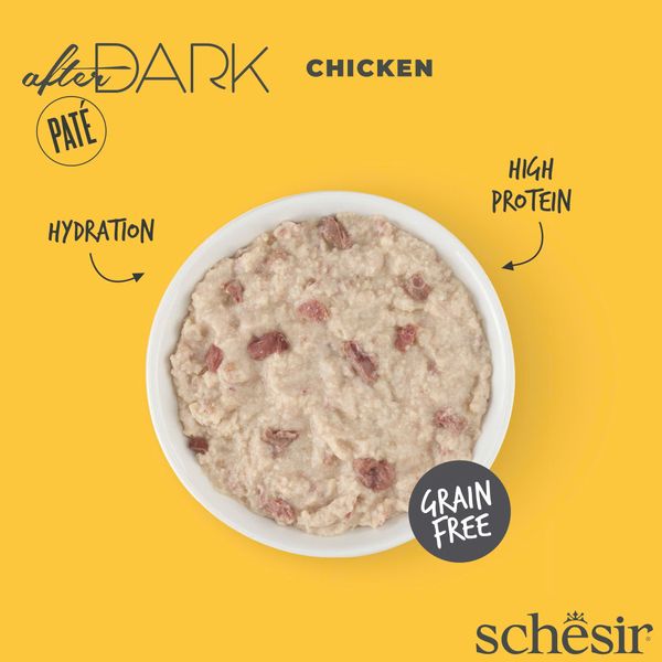 Pate Cho Mèo Schesir Dạng Pate Lon 80g – 4 Hương Vị Thơm Ngon Dạng Thịt Xay Mịn Với Nước Hầm