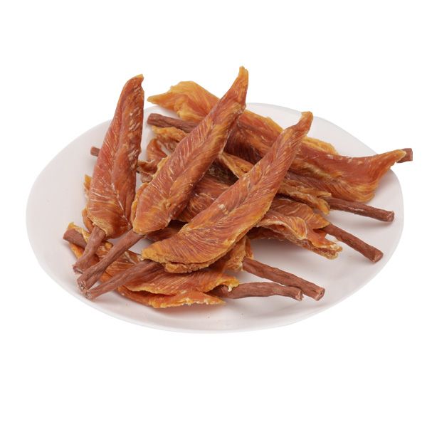 MUNZNIE Phile Gà Và Thanh Da Bò Nhỏ - Crunchy Roll Chicken Fillet BP011 400g