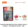Pate Cho Mèo Ở Mọi Lứa Tuổi - Minino Real Tuna &Chicken - 70g