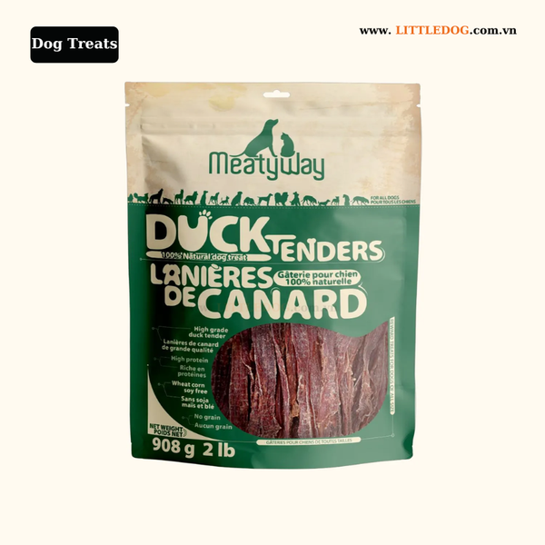 Thịt Vịt Sấy Cho Thú Cưng - Meatyway Duck Tender - 100g/454g