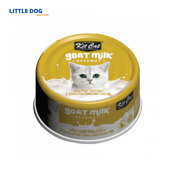 Pate Mèo Kit Cat Sữa Dê (Lon 85g)