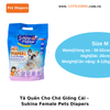 Tã Quần Cho Chó Cái - Sukina Petto - Female Pet Diaper ( XSSS-XL)