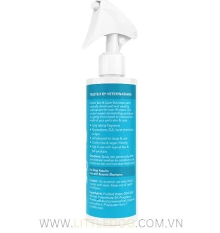Nootie Xịt Dưỡng Hương Vanilla Ngọt ngào - Conditioning & Moisturizing Spray – Sweet Pea & Vanilla 236ML