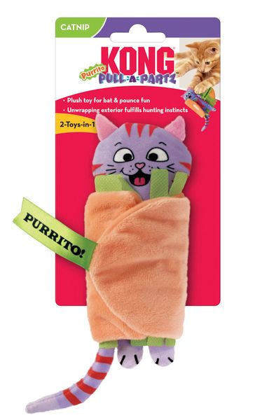 Kong Cat Pull-a-Pat Purrito