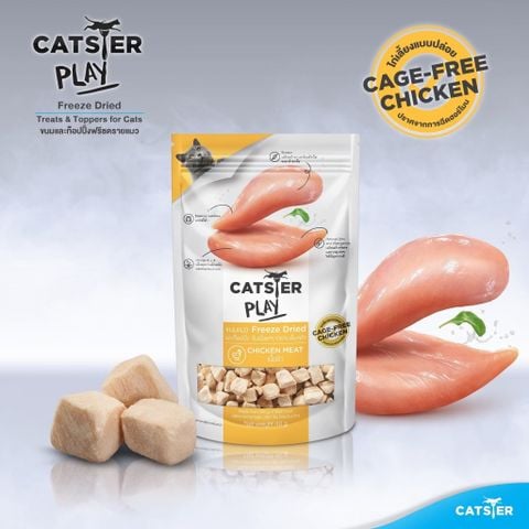 Catster Thịt gà sấy lạnh 40g