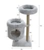 Trụ Cào Mèo YC Xám - YC Cat Tree Grey AE-1
