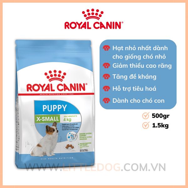Royal Canin X-Small Junior (500g/1.5kg)