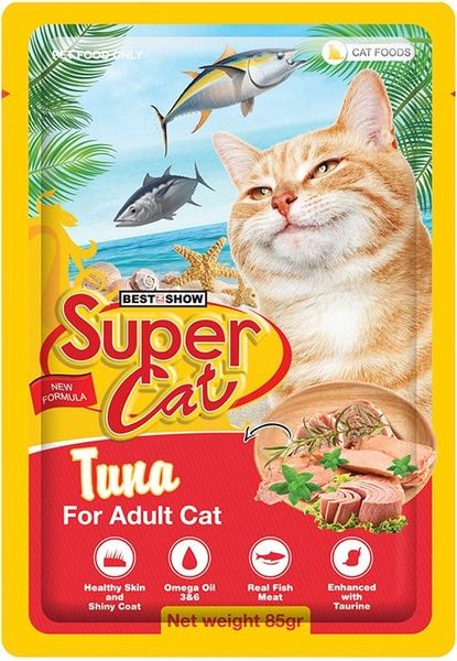 Pate Mèo Super Cat - gói/85g