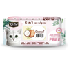 KIT CAT Khăn Giấy Uớt HươngDừa- 5in1 Wipes Coconut