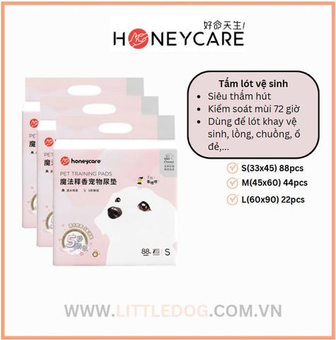 HONEYCARE SIZE M LUXURY PETPAD (45x60) 44pcs