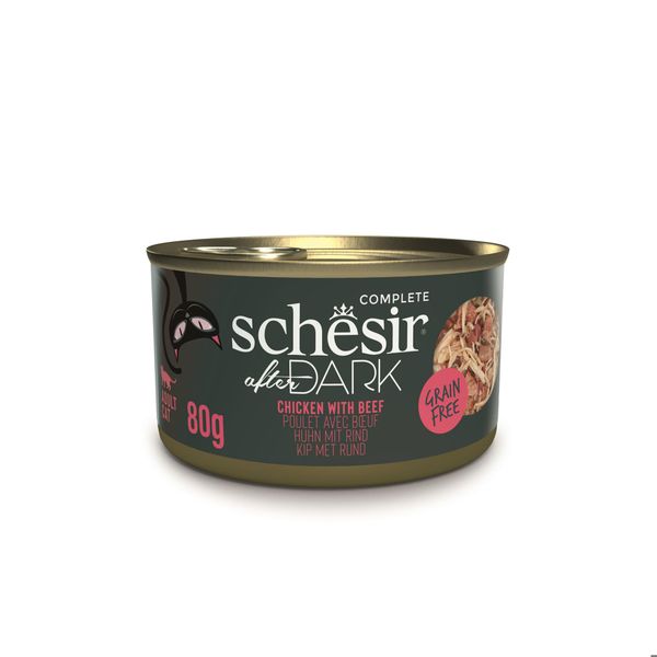 Pate Cho Mèo Schesir In Broth Lon 80g - 5 Vị Thơm Ngon Dạng Thịt Xé Với Nước Hầm