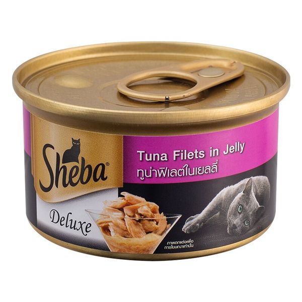 SHEBA CáNgừ Thạch - Deluxe Tuna in Jelly 85g