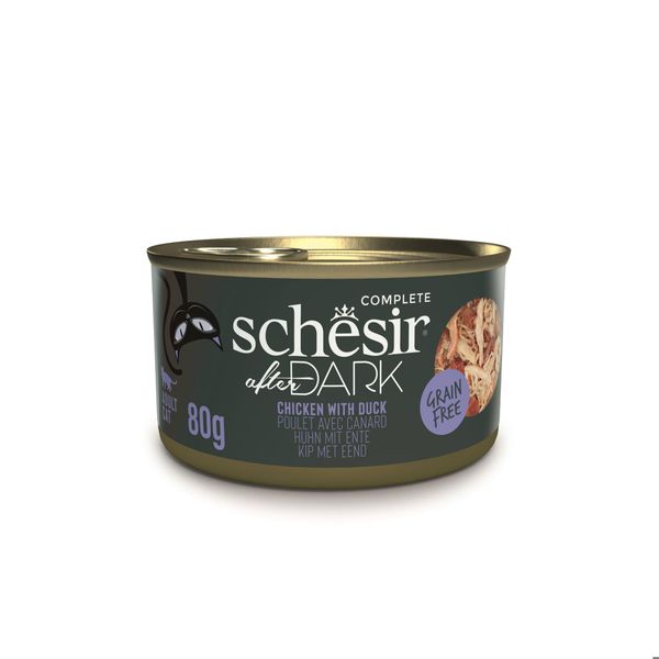 Pate Cho Mèo Schesir In Broth Lon 80g - 5 Vị Thơm Ngon Dạng Thịt Xé Với Nước Hầm