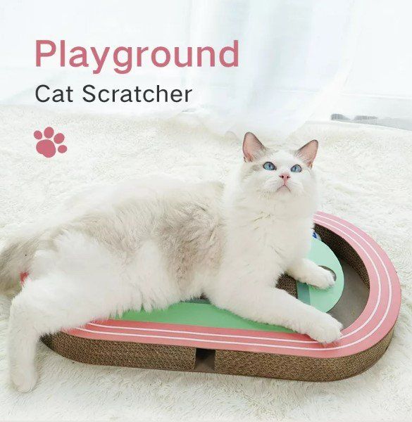 BÀN CÀO GIẤY YC SÂN CHƠI - YC SCRATCHER PLAYGROUD (62x35)
