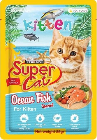 Pate Mèo Super Cat - gói/85g