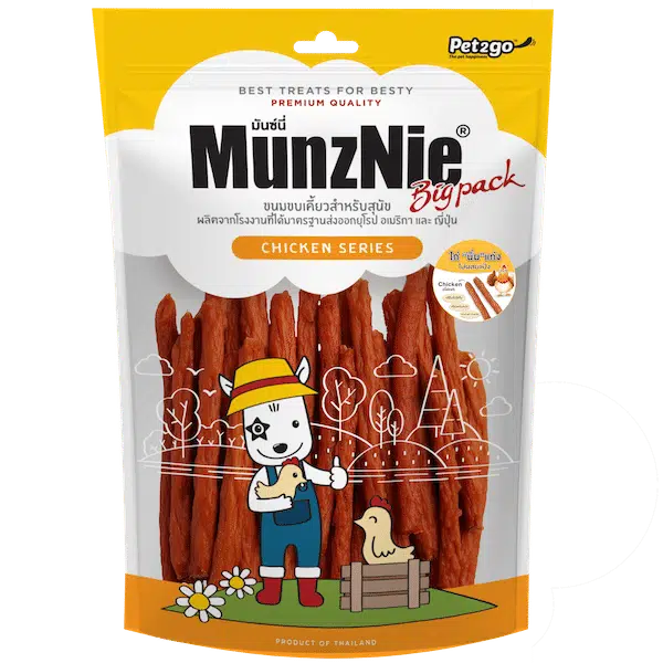 MUNZNIE Que Gà Mềm-Soft Chicken Stick BP013 400g