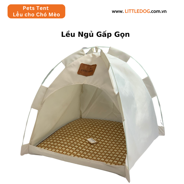LỀU NGỦ GẤP GỌN CHO CHÓ MÈO - FOLDABLE PET TENT BED ULIGOTA