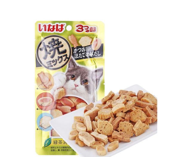 Ciao - Bánh Thưởng Ciao Mềm Có Nhân Cho Mèo 25g