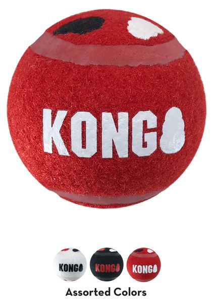 Kong Dog Signature Sport Ball 3-pk Medium