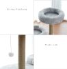 Trụ Cào Mèo YC Xám - YC Cat Tree Grey BT-1