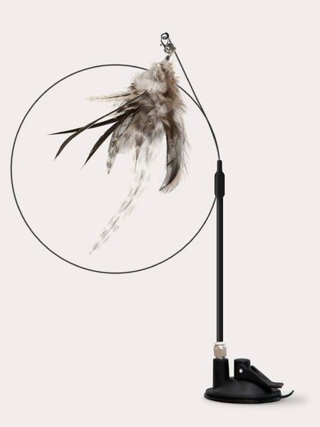 Cần câu mèo gắn sàn nhà - Yichon Cat Teaser 85cm