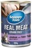 Pate Mèo Snappy Tom Real Meat - Lon/400g