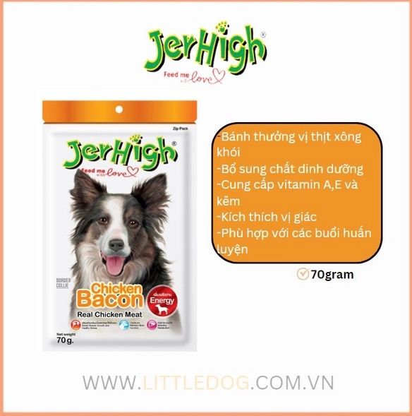 Jerhigh - Que Thưởng Mềm Cho Chó (70g/400g)