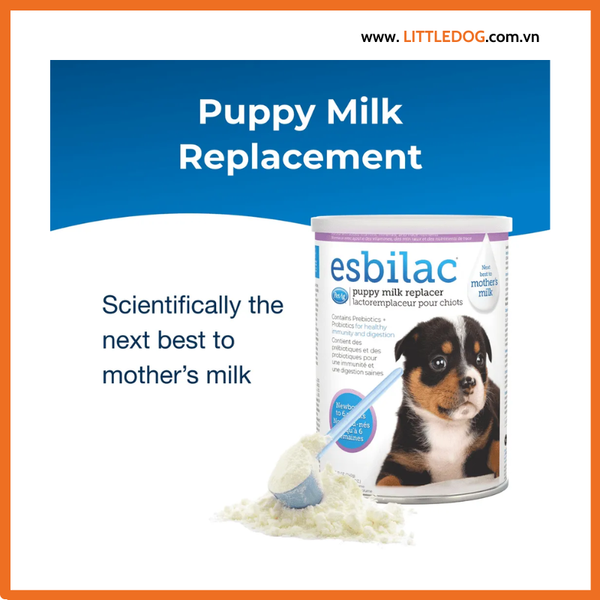 Esbilac® – Sữa Bột Thay Thế Dành Cho Chó Con