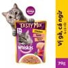 Pate Whiskas Tasty Mix In Gravy - Thịt Nấu Sốt Cho Mèo 70g
