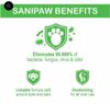 Pawz Dog Sanipaw Wipes - Khăn ướt lau chân cho chó 60 tờ